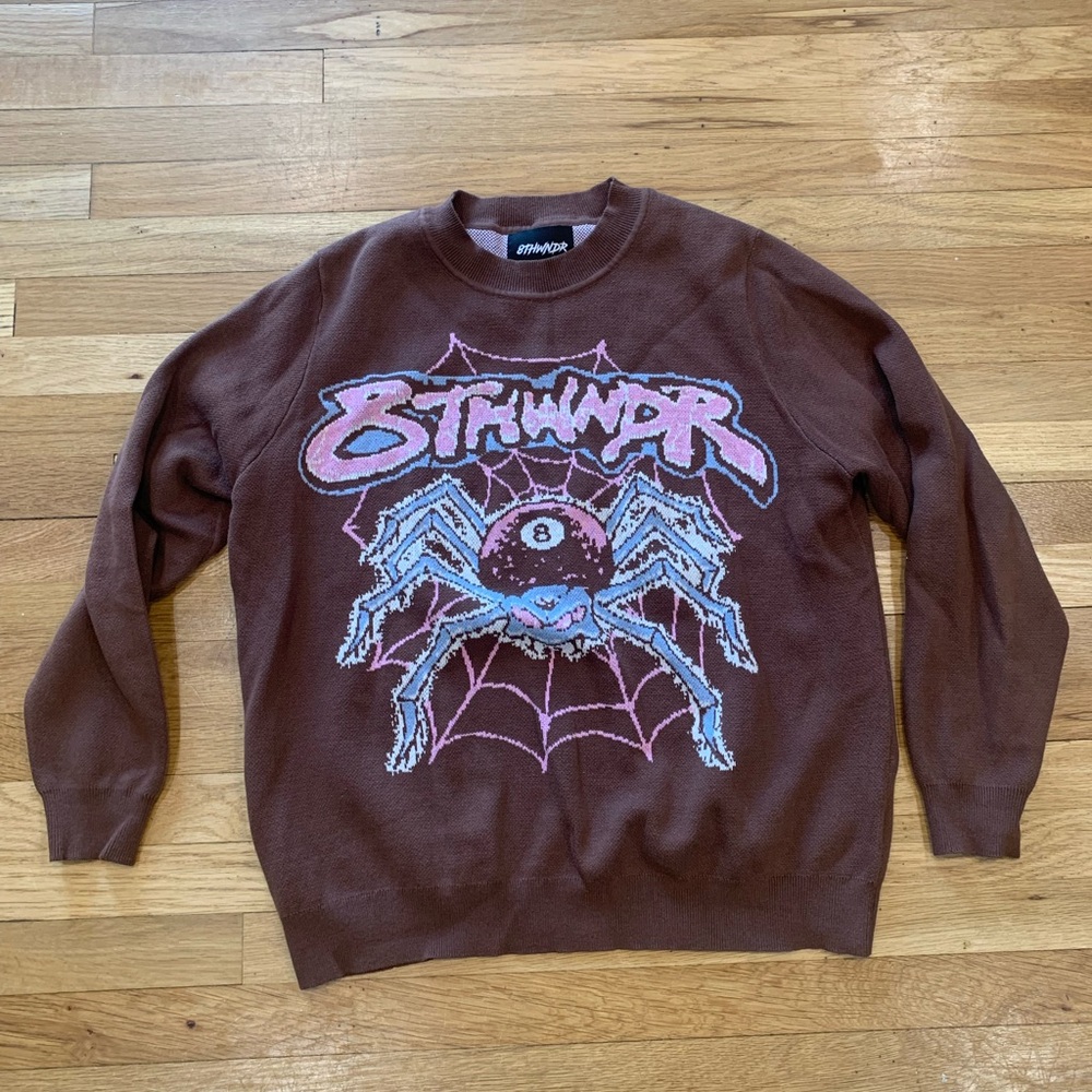 8thWNDR Spider Knit Sweater